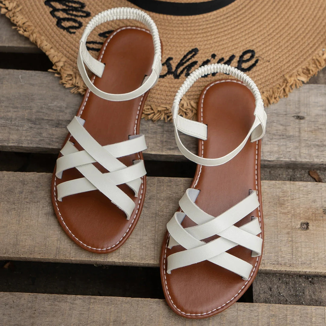 Imperial Portia Strappy Leather Sandals