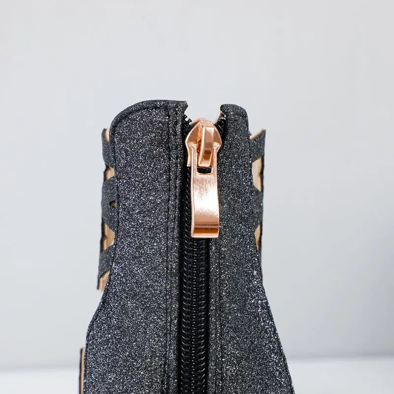 Yzaria Lattice-Stiletto Heels