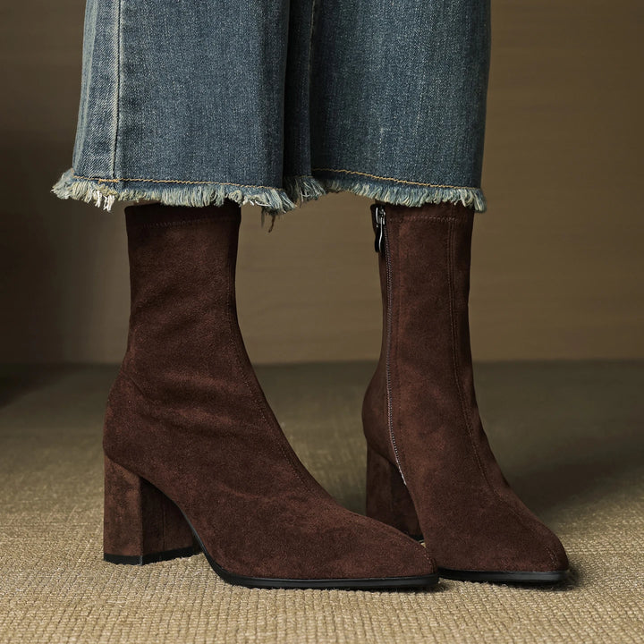 Maison Rochester Mid-Calf Boots