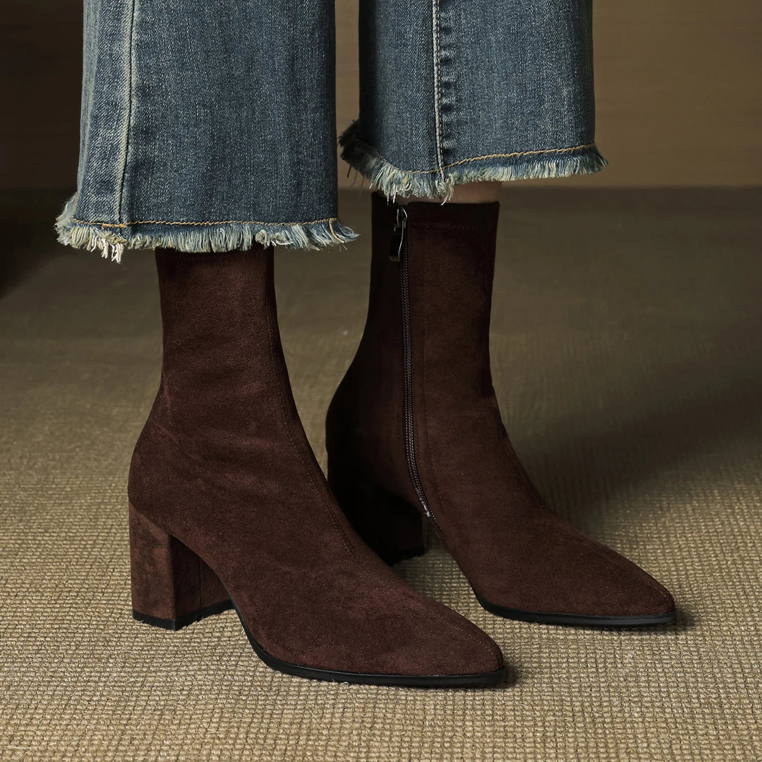 Maison Rochester Mid-Calf Boots