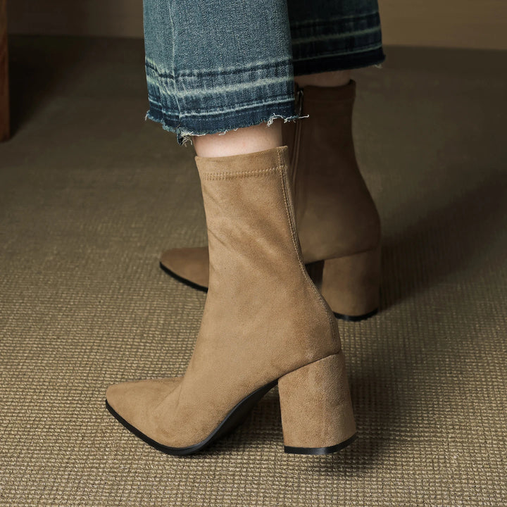 Maison Rochester Mid-Calf Boots