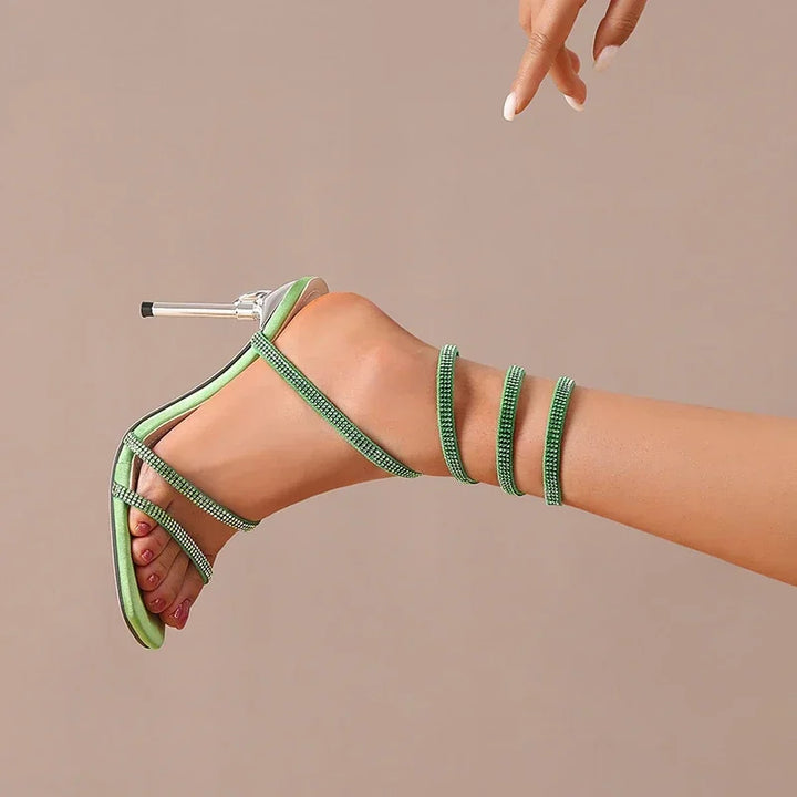 Seraphyne Spiral Strap Stilettos