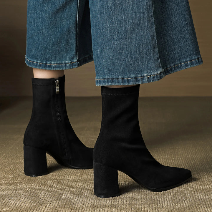 Maison Rochester Mid-Calf Boots