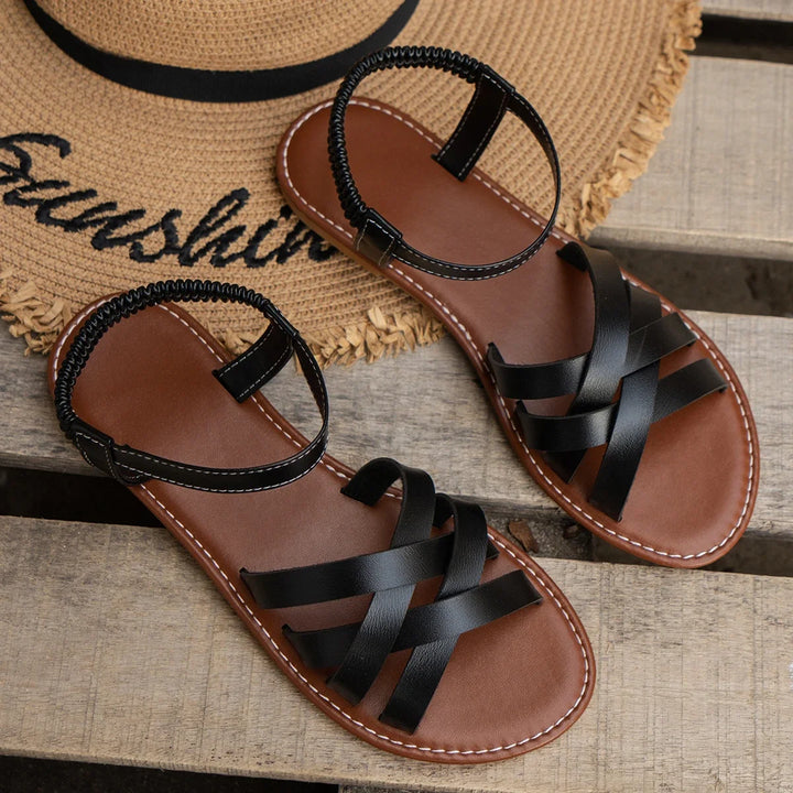 Imperial Portia Strappy Leather Sandals