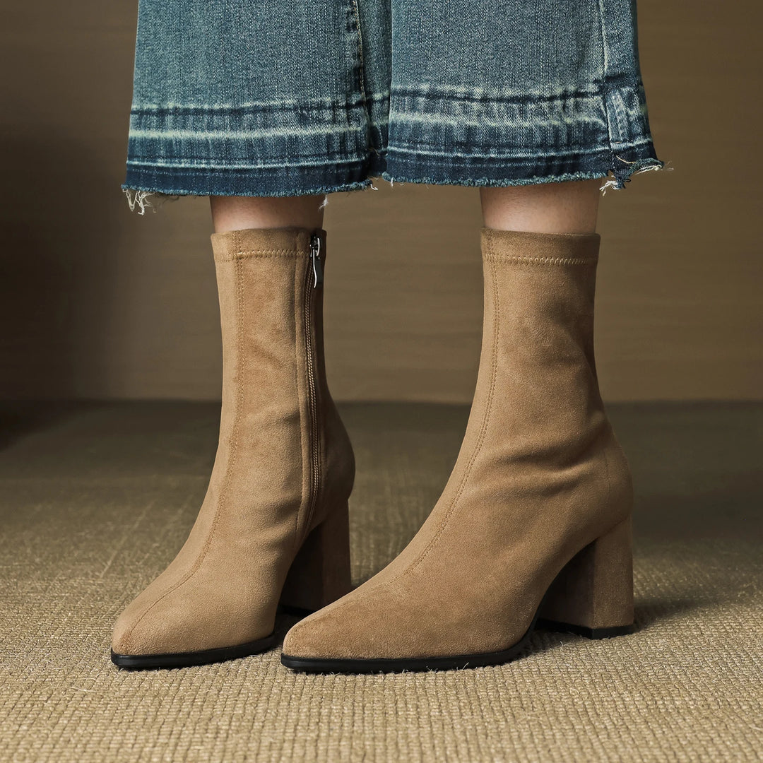 Maison Rochester Mid-Calf Boots