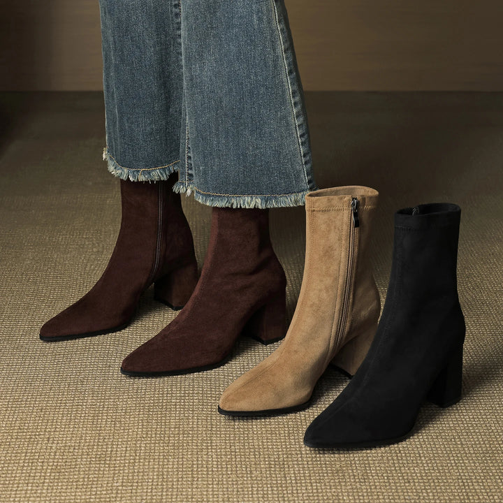 Maison Rochester Mid-Calf Boots