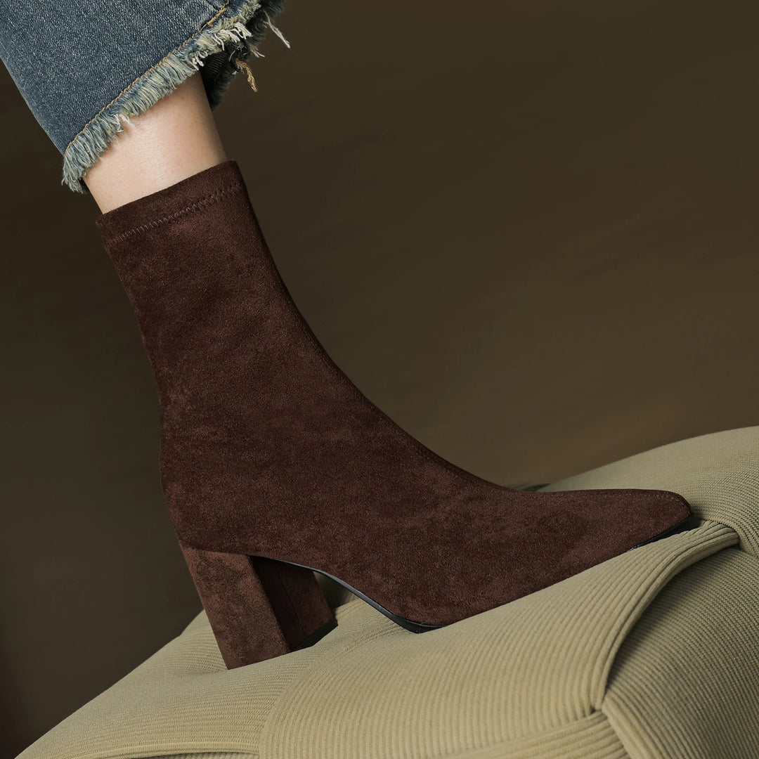 Maison Rochester Mid-Calf Boots