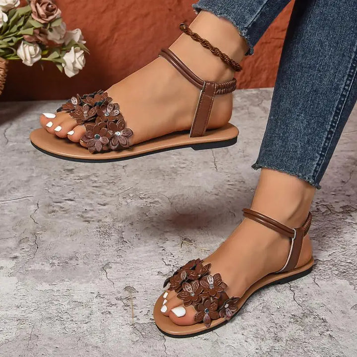 Célianne Meadowline Flat Sandals